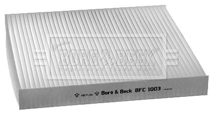 BORG & BECK Filter,salongiõhk BFC1003